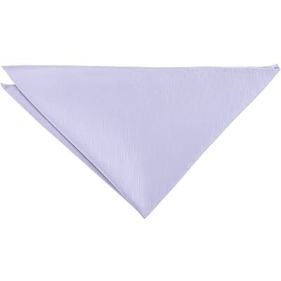 DQT Mens Plain Twill Pocket Square Wedding, Business & Formal Suit Handkerchief Pastel Lilac DQT Mens Plain Twill Pocket Square Wedding, Business & Formal Suit Handkerchief Pastel Lilac