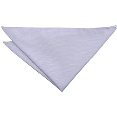DQT Mens Plain Twill Pocket Square Wedding, Business & Formal Suit Handkerchief Glacier Grey DQT Mens Plain Twill Pocket Square Wedding, Business & Formal Suit Handkerchief Glacier Grey