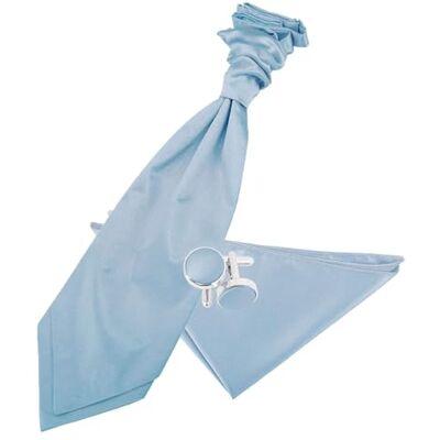 DQT Mens Plain Satin Cravat, Hanky & Cufflinks 3pc Self-Tie & Pre-Tied Plain satin 3pc set available in 30+ colours with self-tie or pre-tied styles, ideal for weddings, proms & formal occasions. DQT Mens Plain Satin Cravat, Hanky & Cufflinks 3pc Self-Tie & Pre-Tied Plain satin 3pc set available in 30+ colours with self-tie or pre-tied styles, ideal for weddings, proms & formal occasions.