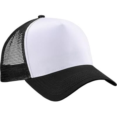 Beechfield B640 Snapback Trucker Black/White Beechfield B640 Snapback Trucker Black/White