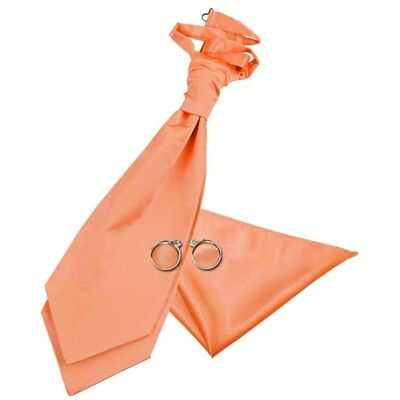DQT Mens Plain Satin Cravat, Hanky & Cufflinks 3pc Self-Tie & Pre-Tied Plain satin 3pc set available in 30+ colours with self-tie or pre-tied styles, ideal for weddings, proms & formal occasions. DQT Mens Plain Satin Cravat, Hanky & Cufflinks 3pc Self-Tie & Pre-Tied Plain satin 3pc set available in 30+ colours with self-tie or pre-tied styles, ideal for weddings, proms & formal occasions.