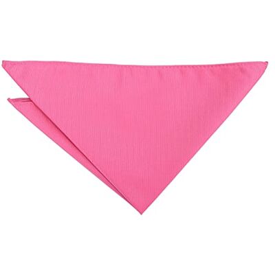 DQT Mens Plain Twill Pocket Square Wedding, Business & Formal Suit Handkerchief Fuchsia Pink DQT Mens Plain Twill Pocket Square Wedding, Business & Formal Suit Handkerchief Fuchsia Pink