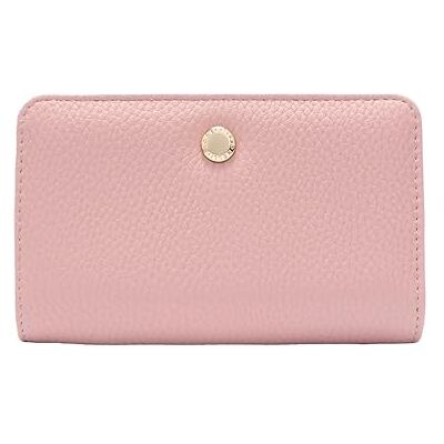 Fiorelli Women's Stevie Elongated Bifold Purse, Pink Serene Slim Wallet with Popper Closure, Zip Compartment, 4 Card Slots, Faux Leather Fiorelli Women's Stevie Elongated Bifold Purse, Pink Serene Slim Wallet with Popper Closure, Zip Compartment, 4 Card Slots, Faux Leather