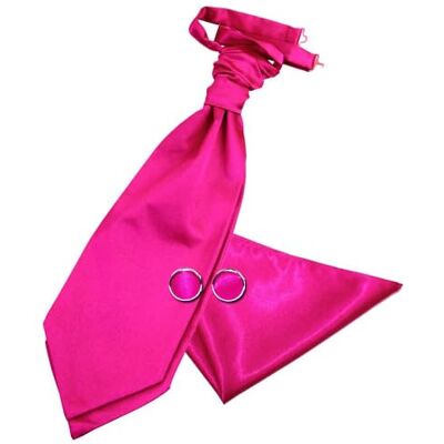 DQT Mens Plain Satin Cravat, Hanky & Cufflinks 3pc Self-Tie & Pre-Tied Plain satin 3pc set available in 30+ colours with self-tie or pre-tied styles, ideal for weddings, proms & formal occasions. DQT Mens Plain Satin Cravat, Hanky & Cufflinks 3pc Self-Tie & Pre-Tied Plain satin 3pc set available in 30+ colours with self-tie or pre-tied styles, ideal for weddings, proms & formal occasions.