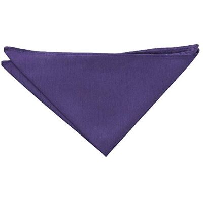 DQT Mens Plain Shantung Pocket Square Wedding, Business & Formal Suit Handkerchief DQT Mens Plain Shantung Pocket Square Wedding, Business & Formal Suit Handkerchief