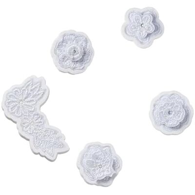 Crocs Jibbitz White Elegant Floral - Shoe Accessories Crocs Jibbitz White Elegant Floral - Shoe Accessories