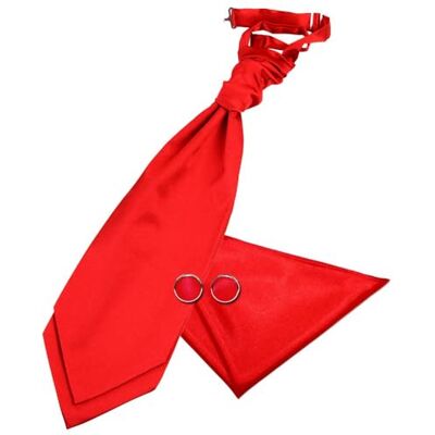 DQT Mens Plain Satin Cravat, Hanky & Cufflinks 3pc Self-Tie & Pre-Tied Plain satin 3pc set available in 30+ colours with self-tie or pre-tied styles, ideal for weddings, proms & formal occasions. DQT Mens Plain Satin Cravat, Hanky & Cufflinks 3pc Self-Tie & Pre-Tied Plain satin 3pc set available in 30+ colours with self-tie or pre-tied styles, ideal for weddings, proms & formal occasions.