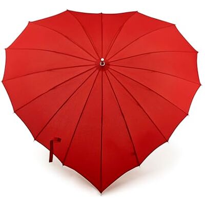 John Lewis Fulton Heart Umbrella Red John Lewis Fulton Heart Umbrella Red