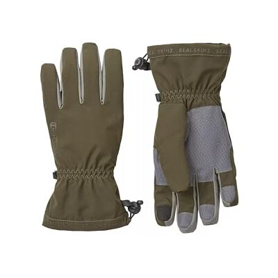 SEALSKINZ Drayton Waterproof All Weather Lightweight Gauntlet Textured Palm for Grip & Dexterity Outdoor Gloves SEALSKINZ Drayton Waterproof All Weather Lightweight Gauntlet Textured Palm for Grip & Dexterity Outdoor Gloves