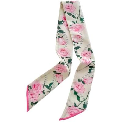 EnxJire Silk Hair Ribbon Long Strip Small Silk Scarf Women's Versatile Hair Tie Bag Flower Decorative Streamer Headband(E1) EnxJire Silk Hair Ribbon Long Strip Small Silk Scarf Women's Versatile Hair Tie Bag Flower Decorative Streamer Headband(E1)