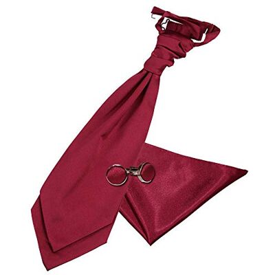 DQT Mens Plain Satin Cravat, Hanky & Cufflinks 3pc Self-Tie & Pre-Tied Plain satin 3pc set available in 30+ colours with self-tie or pre-tied styles, ideal for weddings, proms & formal occasions. DQT Mens Plain Satin Cravat, Hanky & Cufflinks 3pc Self-Tie & Pre-Tied Plain satin 3pc set available in 30+ colours with self-tie or pre-tied styles, ideal for weddings, proms & formal occasions.