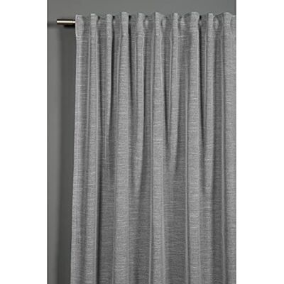 Gardinia Silbergrau Curtain with Curtain Tape - Curtain Gardinia Silbergrau Curtain with Curtain Tape - Curtain