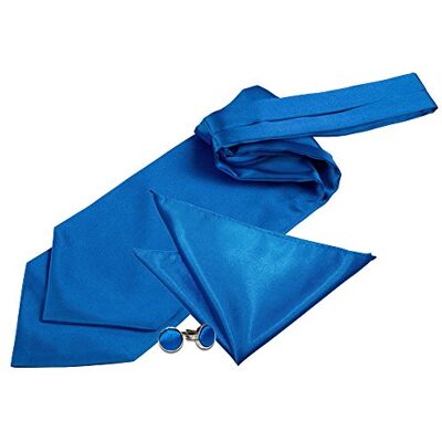 DQT Mens Plain Satin Cravat, Hanky & Cufflinks 3pc Self-Tie & Pre-Tied Plain satin 3pc set available in 30+ colours with self-tie or pre-tied styles, ideal for weddings, proms & formal occasions. DQT Mens Plain Satin Cravat, Hanky & Cufflinks 3pc Self-Tie & Pre-Tied Plain satin 3pc set available in 30+ colours with self-tie or pre-tied styles, ideal for weddings, proms & formal occasions.