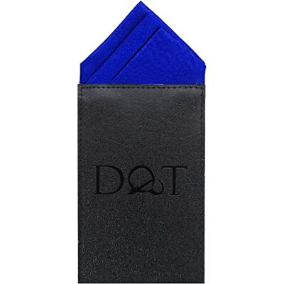 DQT Mens Plain Satin Pre-Folded One Peak Pocket Square Handkerchief DQT Mens Plain Satin Pre-Folded One Peak Pocket Square Handkerchief