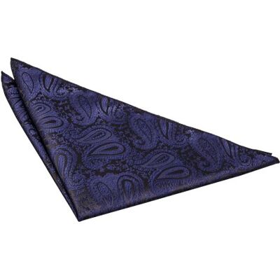 DQT Mens Paisley Floral Jacquard Pocket Square Wedding, Business & Formal Suit Handkerchief Navy Blue DQT Mens Paisley Floral Jacquard Pocket Square Wedding, Business & Formal Suit Handkerchief Navy Blue