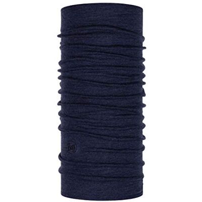 Buff Midweight Merino Wool, Night, Blue, One Size Buff Midweight Merino Wool, Night, Blue, One Size