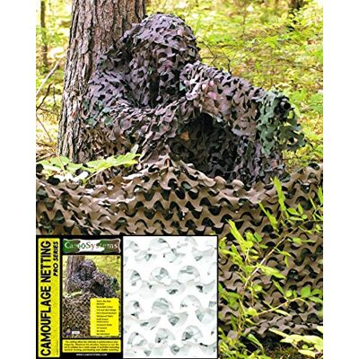 CamoSystems White Camouflage Net - 3x2m for Indoor & Outdoor CamoSystems White Camouflage Net - 3x2m for Indoor & Outdoor