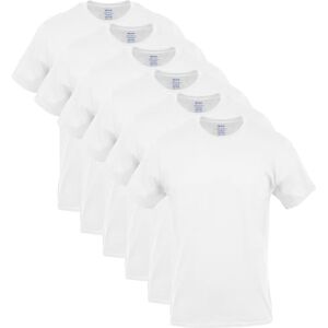 Gildan Men's Crew T-Shirts, Multipack, Style G1100 Underwear, White (6 Pack), XXL (Pack of 6) Gildan Men's Crew T-Shirts, Multipack, Style G1100 Underwear, White (6 Pack), XXL (Pack of 6)