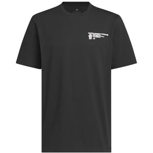 adidas Men's Worldwide Hoops Graphic Tee, Black, XXL adidas Men's Worldwide Hoops Graphic Tee, Black, XXL