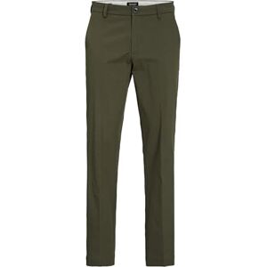 JACK & JONES Men's Male Relaxed Fit Chino Hose Trousers, Olive Night, 32 W/30 L JACK & JONES Men's Male Relaxed Fit Chino Hose Trousers, Olive Night, 32 W/30 L