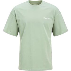 JACK & JONES Men's Jjebradley Graphic Tee SS O-Neck Sn Pls T-Shirt, Iceberg Green, 4XL JACK & JONES Men's Jjebradley Graphic Tee SS O-Neck Sn Pls T-Shirt, Iceberg Green, 4XL