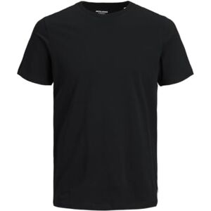JACK & JONES Plus Men's JJEORGANIC Basic TEE SS O-Neck NOOS PS T-Shirt, Black, EU4XL US2XL JACK & JONES Plus Men's JJEORGANIC Basic TEE SS O-Neck NOOS PS T-Shirt, Black, EU4XL US2XL