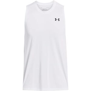 Under Armour Men's UA Tech Tank Shirt White, S Under Armour Men's UA Tech Tank Shirt White, S