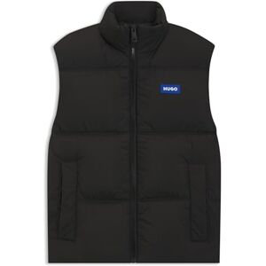 Hugo Boss Mens Bodolino2541 Water-repellent gilet with logo label Hugo Boss Mens Bodolino2541 Water-repellent gilet with logo label