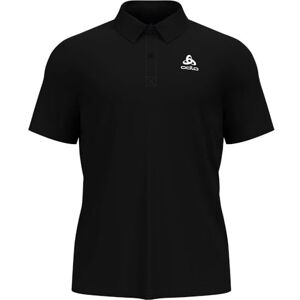 Odlo Men's Cardada Polo Shirt Hiking Shirt Black Odlo Men's Cardada Polo Shirt Hiking Shirt Black