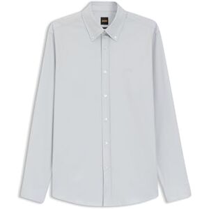 Boss Men's Shirt, Light/Pastel Grey 053, 5XL Boss Men's Shirt, Light/Pastel Grey 053, 5XL