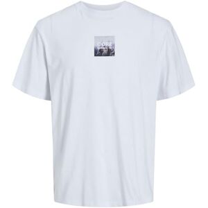 JACK & JONES Men's Jcoedition Berlin Tee SS Crew Neck T-Shirt, Marshmallow/Print: Cactus, M JACK & JONES Men's Jcoedition Berlin Tee SS Crew Neck T-Shirt, Marshmallow/Print: Cactus, M