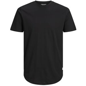 JACK & JONES JACK&JONES PLUS Men's JJENOA TEE SS Crew Neck NOOS PS T-Shirt, Black, 2XL JACK & JONES JACK&JONES PLUS Men's JJENOA TEE SS Crew Neck NOOS PS T-Shirt, Black, 2XL