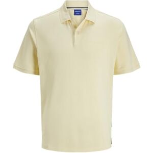 JACK & JONES Men's Jorfrederiksberg Polo SS Noos, Double Cream, XS JACK & JONES Men's Jorfrederiksberg Polo SS Noos, Double Cream, XS