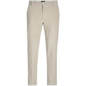 JACK & JONES Men's Jpstace Jjcorduroy Chino Sn Trousers, Moonbeam, 30 W/32 L JACK & JONES Men's Jpstace Jjcorduroy Chino Sn Trousers, Moonbeam, 30 W/32 L