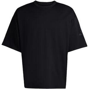 adidas Men's Soft LUX TEE, Black, S Short adidas Men's Soft LUX TEE, Black, S Short