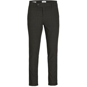 JACK & JONES Men's Jpstmarco Jjconnor Akm Noos Chino trousers, Mulch/Detail: Check, 28W / 32L JACK & JONES Men's Jpstmarco Jjconnor Akm Noos Chino trousers, Mulch/Detail: Check, 28W / 32L