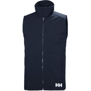 Helly Hansen Men's Paramount Softshell Vest, Navy, L Helly Hansen Men's Paramount Softshell Vest, Navy, L