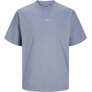 JACK & JONES Men's Jcosolarrize Tee Ss Crew Neck Ln T-Shirt, Flint Stone, XL JACK & JONES Men's Jcosolarrize Tee Ss Crew Neck Ln T-Shirt, Flint Stone, XL