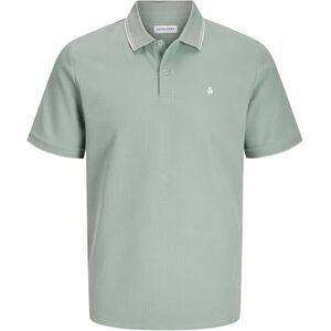 JACK&JONES PLUS Men's Jjeaustin Polo SS Noos Pls Shirt, Iceberg Green/Detail:Play, 5XL JACK&JONES PLUS Men's Jjeaustin Polo SS Noos Pls Shirt, Iceberg Green/Detail:Play, 5XL