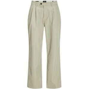 JACK & JONES Men's Jpstbill Peyton Wide Pleated Chino, Abbey Stone, 29 W/30 L JACK & JONES Men's Jpstbill Peyton Wide Pleated Chino, Abbey Stone, 29 W/30 L
