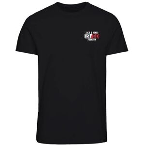 JACK & JONES Men's Jprbluspace Tee Ss Crew Bmuss24 T-Shirt, Black, S JACK & JONES Men's Jprbluspace Tee Ss Crew Bmuss24 T-Shirt, Black, S