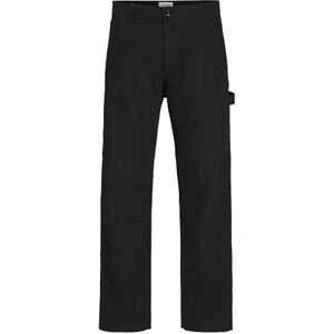 JACK & JONES Men's Jpsteddie Jjbarkley Carpenter Pant Cargo Trousers, Black, 30 W/32 L JACK & JONES Men's Jpsteddie Jjbarkley Carpenter Pant Cargo Trousers, Black, 30 W/32 L