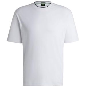 Boss Men's Tee 7 T_Shirt, White100, L Boss Men's Tee 7 T_Shirt, White100, L