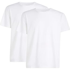 Tommy Hilfiger Men's T-Shirts Crew Neck Pack of 2, White (White/White), XXL Tommy Hilfiger Men's T-Shirts Crew Neck Pack of 2, White (White/White), XXL