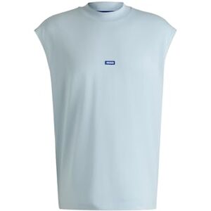 Hugo Boss Men's Navertz 10257318 01 T_Shirt, Open Blue487, 3XL Hugo Boss Men's Navertz 10257318 01 T_Shirt, Open Blue487, 3XL