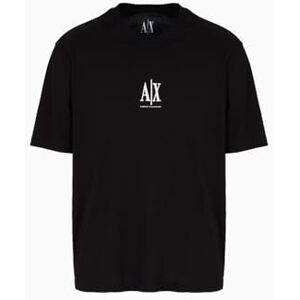 Armani Exchange Men's Icon Project, Embroidered Logo, T-Shirt, Black, M Armani Exchange Men's Icon Project, Embroidered Logo, T-Shirt, Black, M