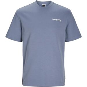 JACK & JONES JACK&JONES Men's JCOAERO Print TEE SS Crew Neck NOOS T-Shirt, Flint Stone, S JACK & JONES JACK&JONES Men's JCOAERO Print TEE SS Crew Neck NOOS T-Shirt, Flint Stone, S