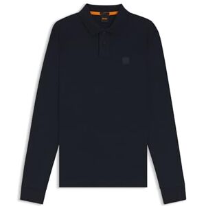 Boss Mens Passerby Stretch-Cotton Slim-fit Polo Shirt with Logo Patch Boss Mens Passerby Stretch-Cotton Slim-fit Polo Shirt with Logo Patch