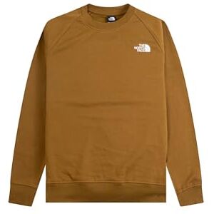The North Face Men's Raglan Redbox Crew Sweatshirt, Moss Green, S The North Face Men's Raglan Redbox Crew Sweatshirt, Moss Green, S