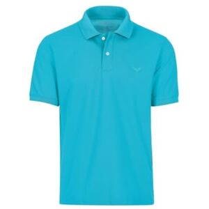 Trigema Men's 627601 Polo Shirt, Azure, XXL Trigema Men's 627601 Polo Shirt, Azure, XXL